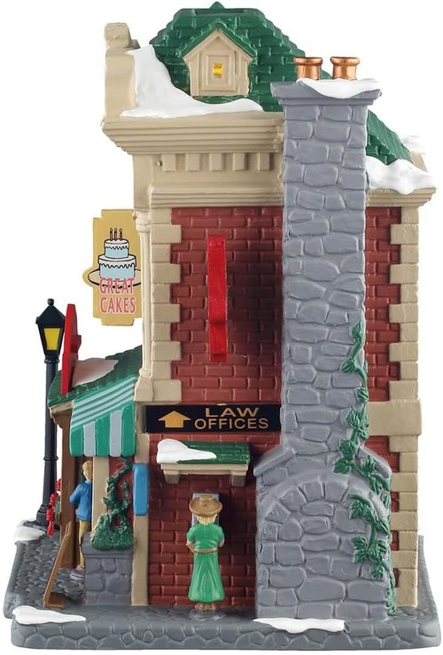 Lemax Pat-A-Cake Bakery | Lighted Building with Charming Details | #55349