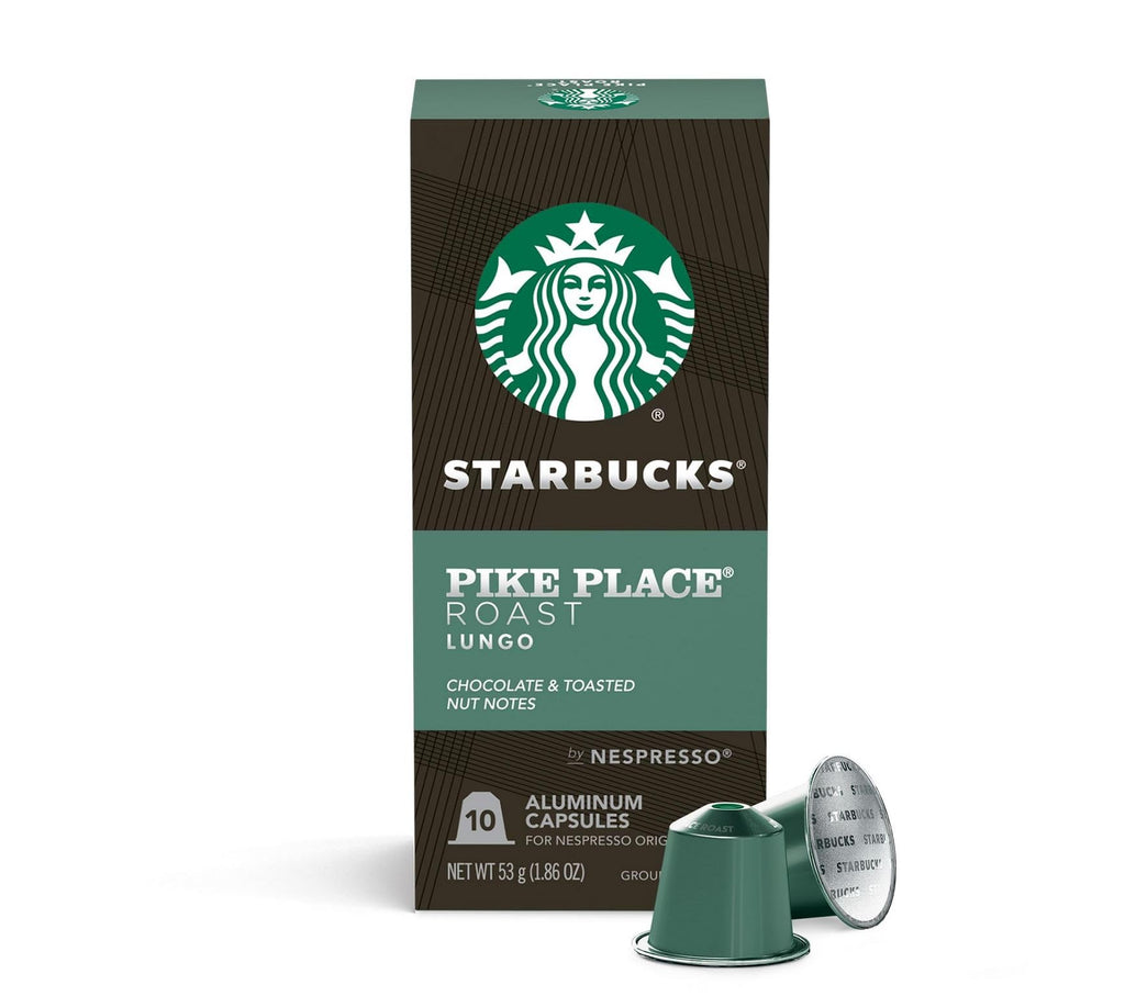 Starbucks by Nespresso Original Line Pike Place Roast – 10ct