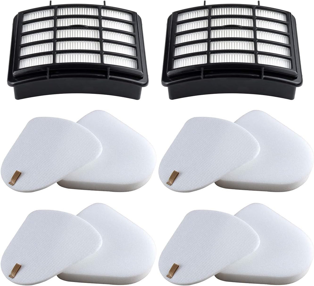 Shark Navigator Lift-Away Deluxe NV350 Series - 2 HEPA & 4 Foam Filters | Ultimate Cleaning Power