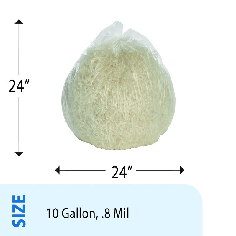 Stout by Envision Bags LLDPE, 57 Gal, 36 X 58, Orange, Heavy 1 Mil, 100 Bags Per Case, Highly Puncture and Tear Resistant (GPBF-3658-OR)