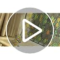 Stained Glass Window Privacy Film - 17.5" x 78.7" Rainbow