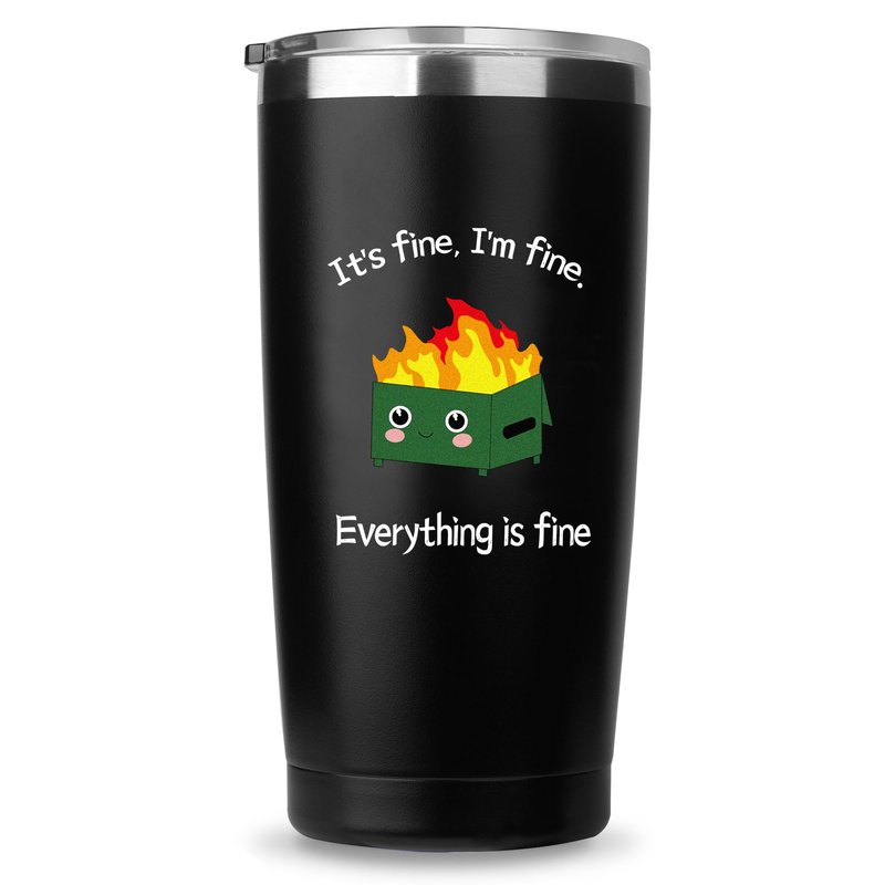 Niduilef Funny Dad Gifts from Daughter Son-20 OZ Fathers Day Tumbler-Working Dad Gift from Wife