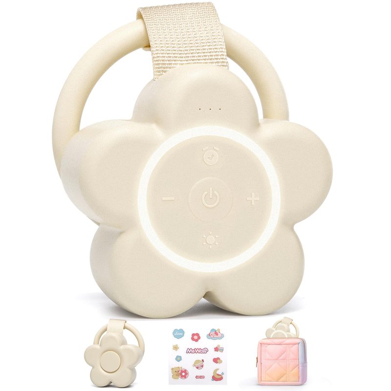 2025 Mom's Choice Awards | Portable White Noise Sound Machine Baby | 25 Soothing Sounds | Rechargeable Travel Sound Machine with Night Light | Newborn Essentials | Nursery Shower Gift, Home, Sleep Aid