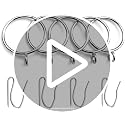 Metal Curtain Rings with Hooks, 1.5 Inch Eyelet for 1.25 Inch Rods