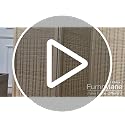 3-Panel Bamboo Room Divider, 47-Inch Tall Freestanding Partition Screen