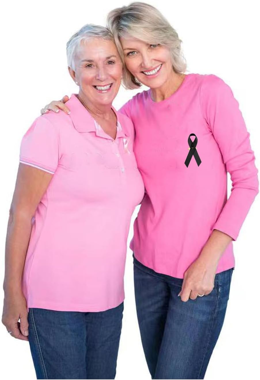 Skiennix Black Satin Awareness Pins - 100pcs Melanoma & Skin Cancer Remembrance Brooches