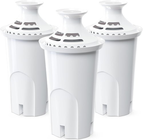 Brita 3-Pack Water Filter Replacement - BPA-Free Filters for Classic 35557 & Mavea 107007