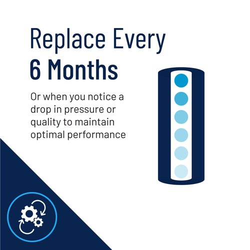 Pentair Pentek EPM-BB Big Blue Carbon Water Filter, 10-Inch, Whole House Modified Epsilon Carbon Block Replacement Cartridge with Bonded Powdered Activated Carbon (PAC) Filter, 10" x 4.5", 10 Micron