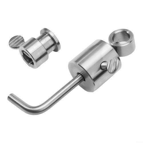 Stainless Steel Grill Rotisserie Spit Balance Kit, Grill Spit Rod Counter Balance For Rotisserie Accessories Balancing Tool BBQ Oven Balance Skewer Rotisserie Rod Limiter