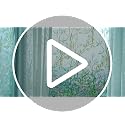 Rainbow Leaf Window Privacy Film - Decorative Non-Adhesive Clings (17.5 x 78.7 in)