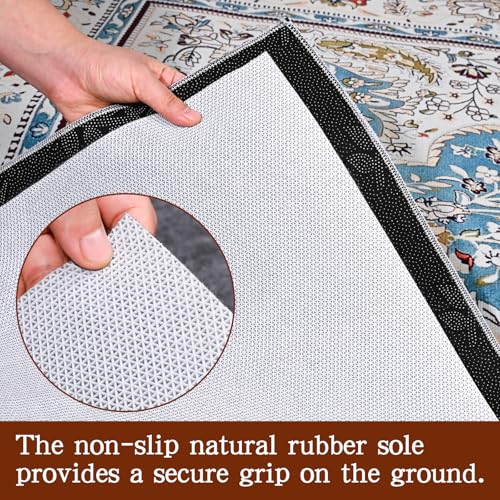 Waterproof Non-Slip Rug Pad 5x7 ft - 1/8" Thick Felt Floor Cushion
