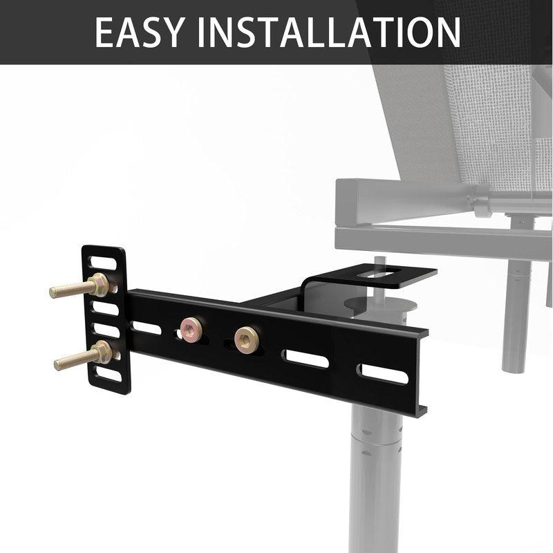 Ogonbrick Headboard Brackets Adjustable，Adjustable Headboard Bracket for Bed Frame Headboard Wall Mounting Brackets with Footboard Extension Kit Fit Matte Black