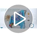 Widdonen Extra Large Microfiber Beach Towel 71x32 Quick Dry Blue