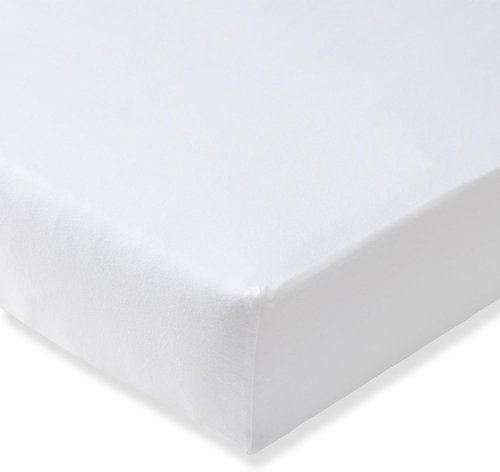 Burt's Bees Baby Organic Cotton Fitted Crib Sheet - Breathable Design for Standard Crib & Toddler Mattresses