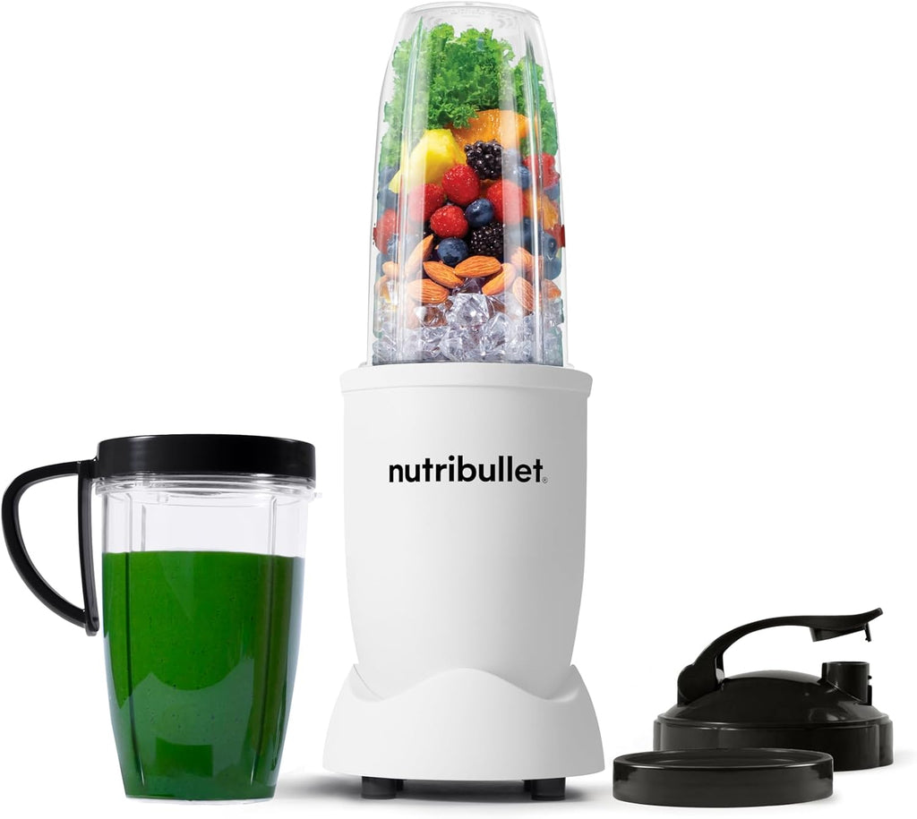 Nutribullet Pro Nutrient Extractor - 900W Power for Smoothies | Sleek Matte White Finish