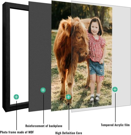 Canvas Prints - Custom Photo Wall Art by Regine Switzerland | Framed 12x16 Black Wood Frame
