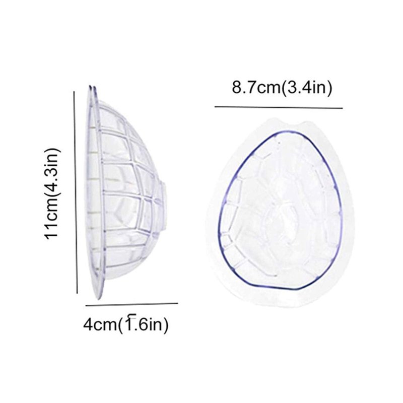 TUKE Silicone Chocolate Molds Dragon Silicone Mold for Ice Cubes, Baking Mold for Chocolate, Candy, Jelly, Ice Cube,Cupcake Baking Mould, Muffin Pan (Egg)