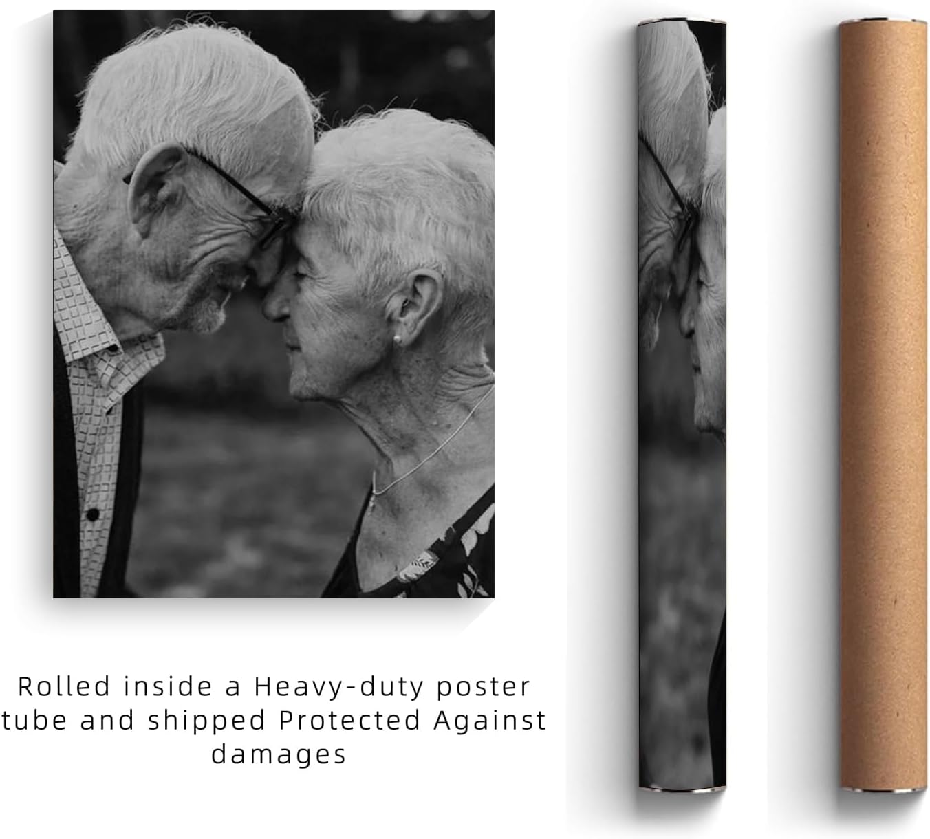ZXDZSM Custom Canvas Poster - Personalized Photo Wall Art Print | Unframed 8" x 10" Size