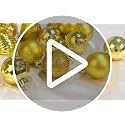 White Shatterproof Christmas Tree Balls - 2.5" Hanging Ornaments (Set of 24)