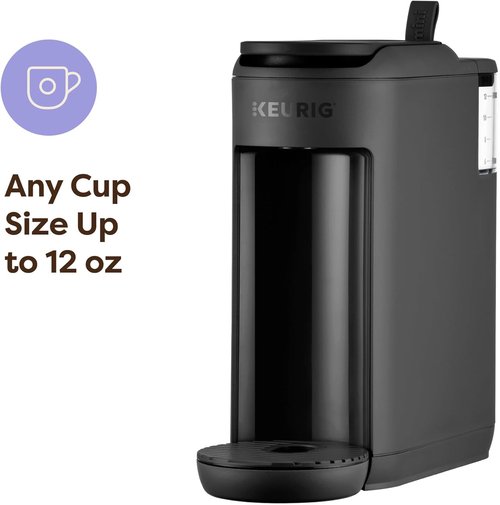 Keurig K-Mini Mate Coffee Maker - Compact Single Serve K-Cup Brewer for Small Spaces | 12 oz, Black