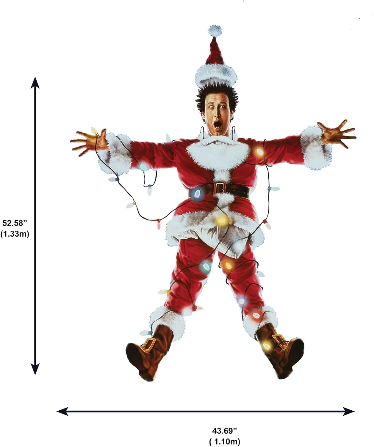 RoomMates National Lampoon's Christmas Vacation Wall Decal - Festive Red Design for Holiday Cheer