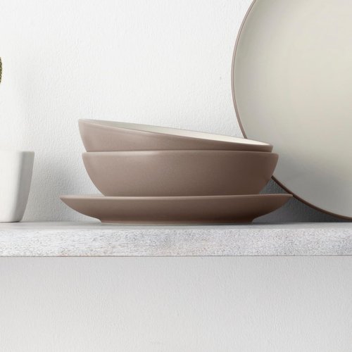 Noritake Colorwave Clay Set of 4 Coupe Cereal Bowls, 7", 27 oz.