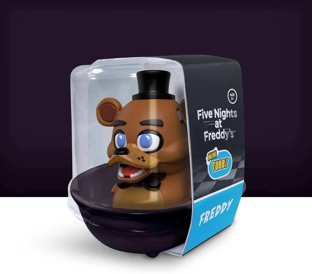 TUBBZ Freddy Fazbear Rubber Duck | Five Nights at Freddy's Cosplaying Vinyl Figure