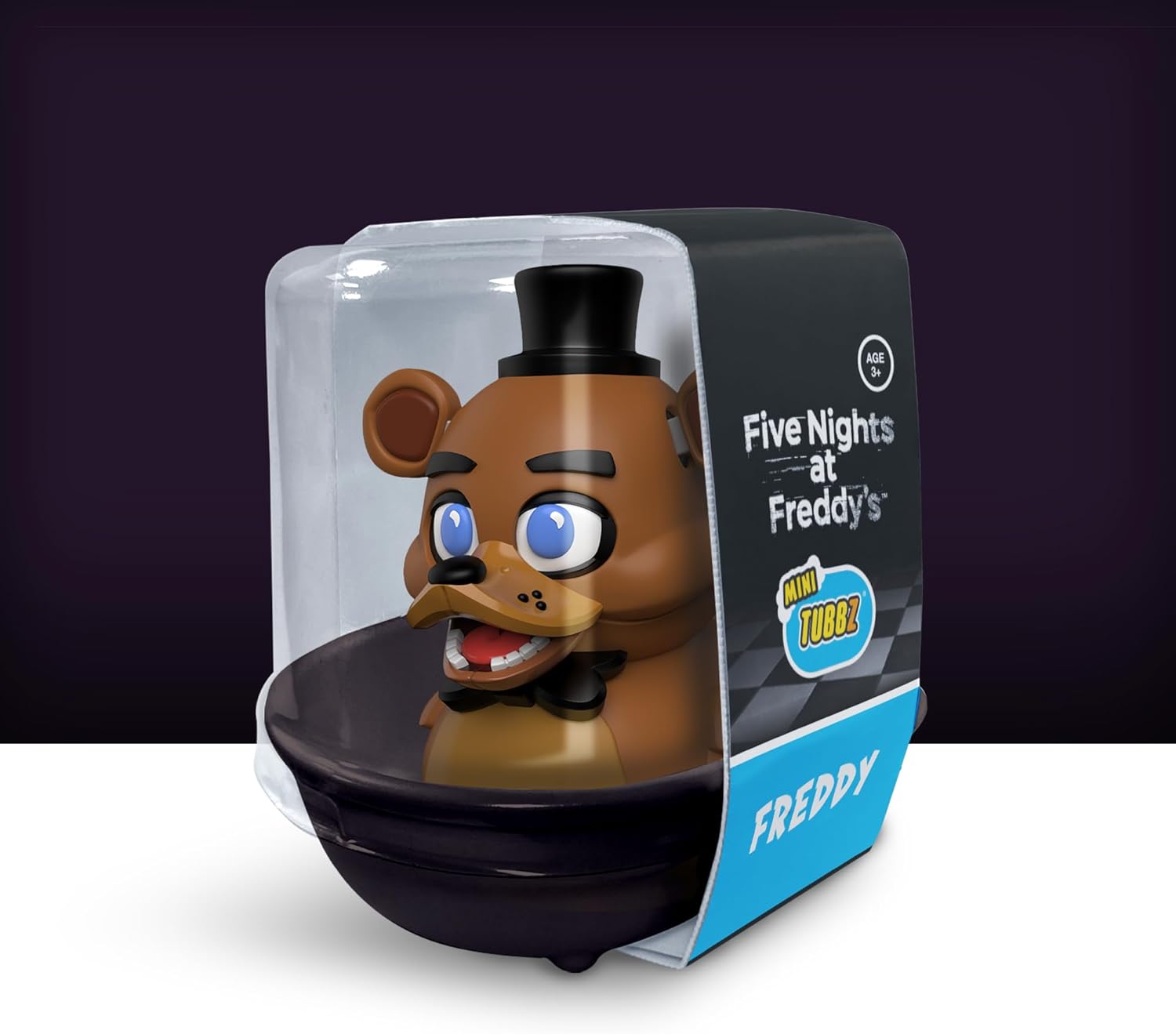 TUBBZ Freddy Fazbear Rubber Duck | Five Nights at Freddy's Cosplaying Vinyl Figure