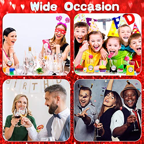 600 Pack Drink Labels - Personalized Cup Stickers for Parties & Events
