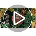 Funny Santa Ornament for Christmas Tree - White Elephant Gift Idea