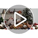 Waipfaru 14Pcs Neutral Textured Christmas Ball Ornaments, 2.36"/3.15", White Gray Dark Blue – Shatterproof, Coastal Winter Twilight