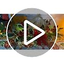 LED Christmas Centerpiece with Joy Sign, Pine Greenery & Lights