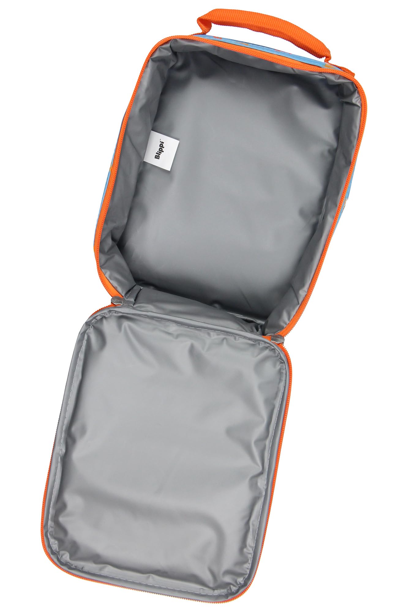 AI ACCESSORY INNOVATIONS Blippi Kids Lunch Box Joy Ride School Insulated Lunch Bag Tote For Hot And Cold Food, Drinks, And Snacks 10"