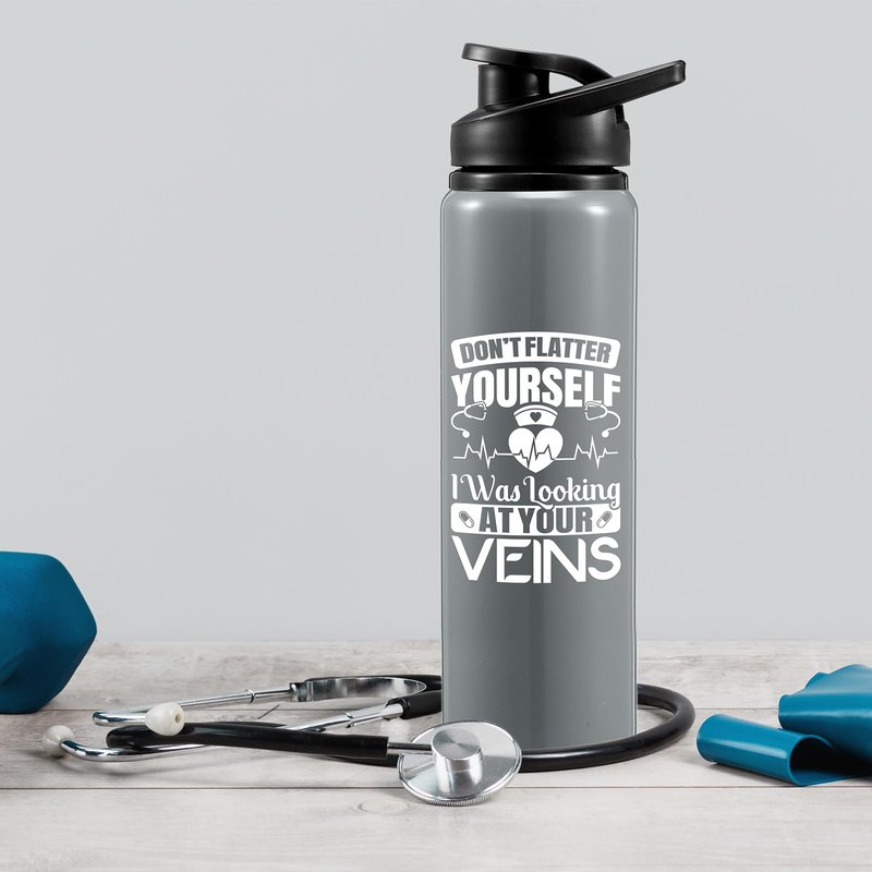 Uiifan 16 Pcs Nurse Appreciation Gift Nurse Tumblers Bulk Aluminum Water Bottle CNA Week Gifts Cups Medical Assistant Appreciation School Practitioner Thank You Gifts for Women Team