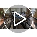5-Piece Round Dining Table Set for 4 with Storage Shelf, 42-Inch Black