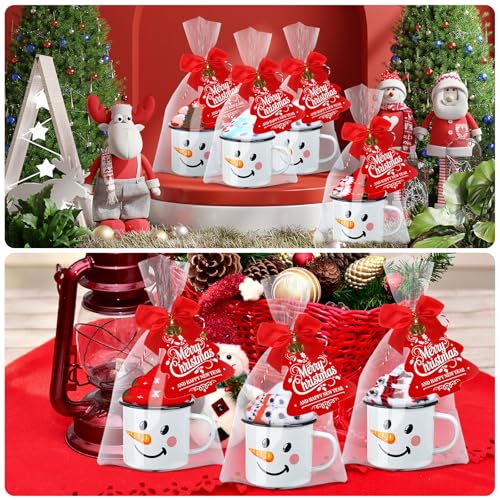 Yungyan 6‑Piece Christmas Mug & Fuzzy Socks Gift Set for Women