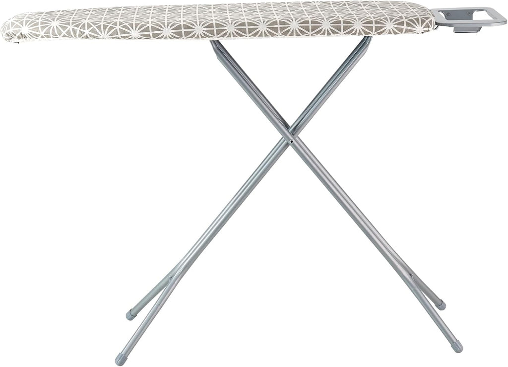 VEVOR Ironing Board - Large 43" x 13" Surface | 7 Adjustable Heights & Heat Resistant Cover