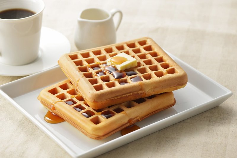 Yoshikawa SJ2275 Waffle Maker, Hot Single, Fluorine Processed, For Gas Fire, Black, 13.6 x 5.6 x 1.3 inches (34.5 x 14.3 x 3.2 cm)