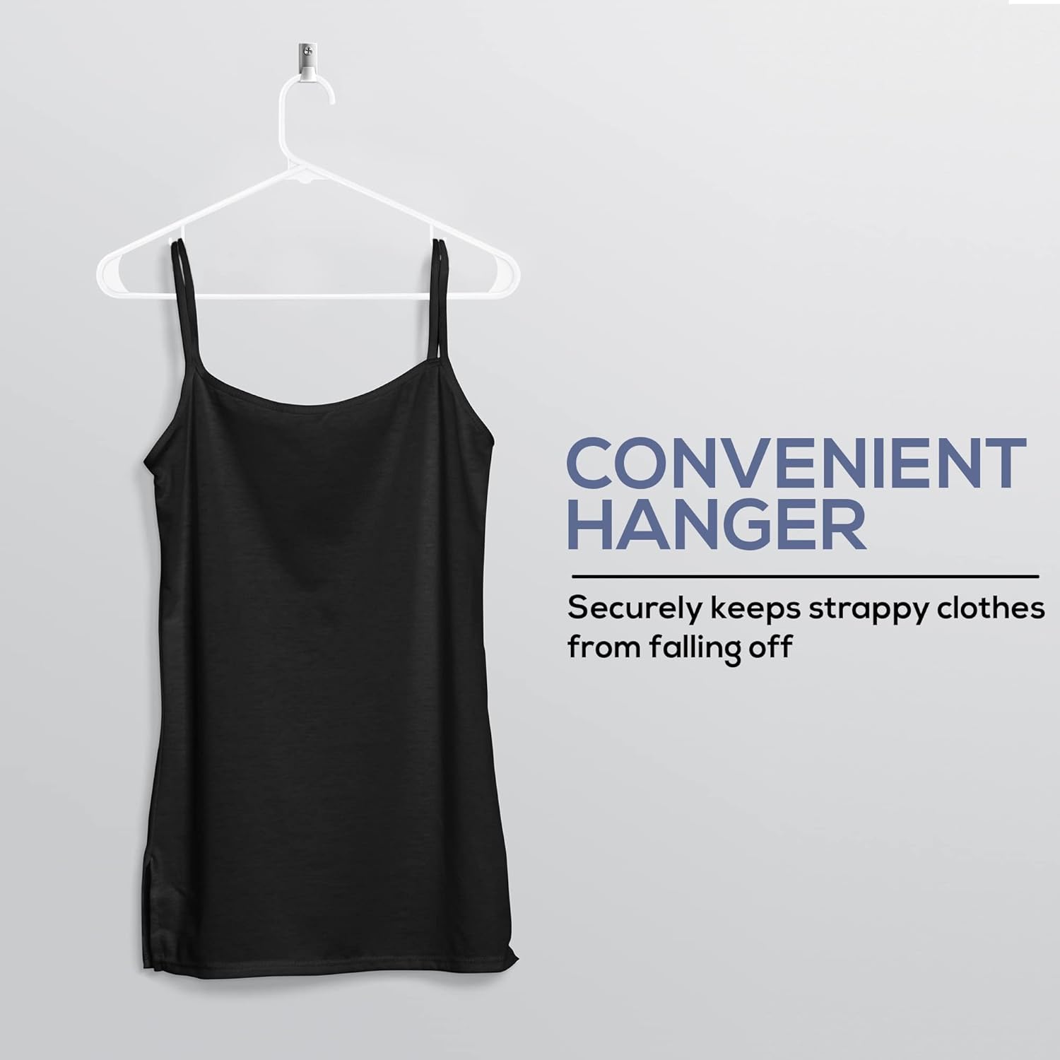 Utopia Home Plastic Hangers 200 Pack - Durable Space-Saving Closet Organizers - Essential for Shirts, Pants & Coats (White)