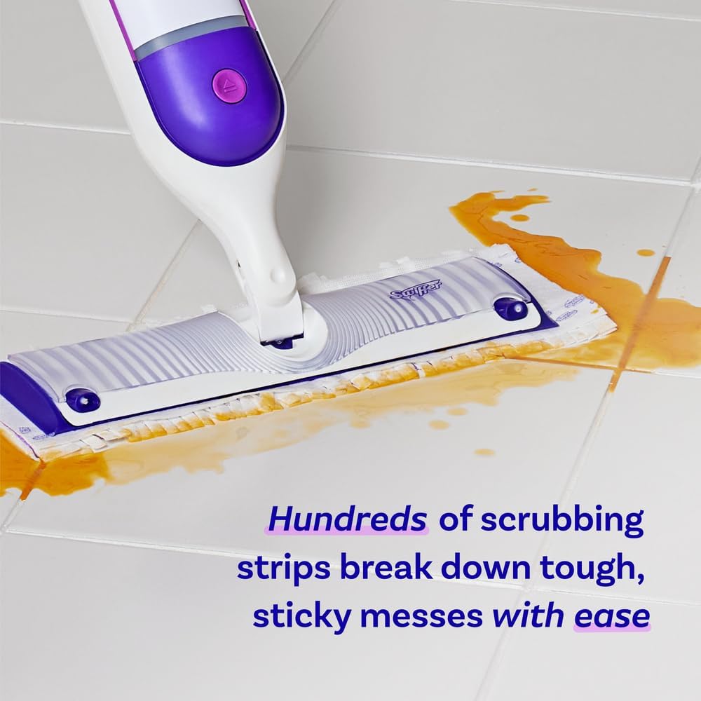 Swiffer PowerMop Refills - Multi-Surface Mopping Pads for Effective Floor Cleaning | 10 Count