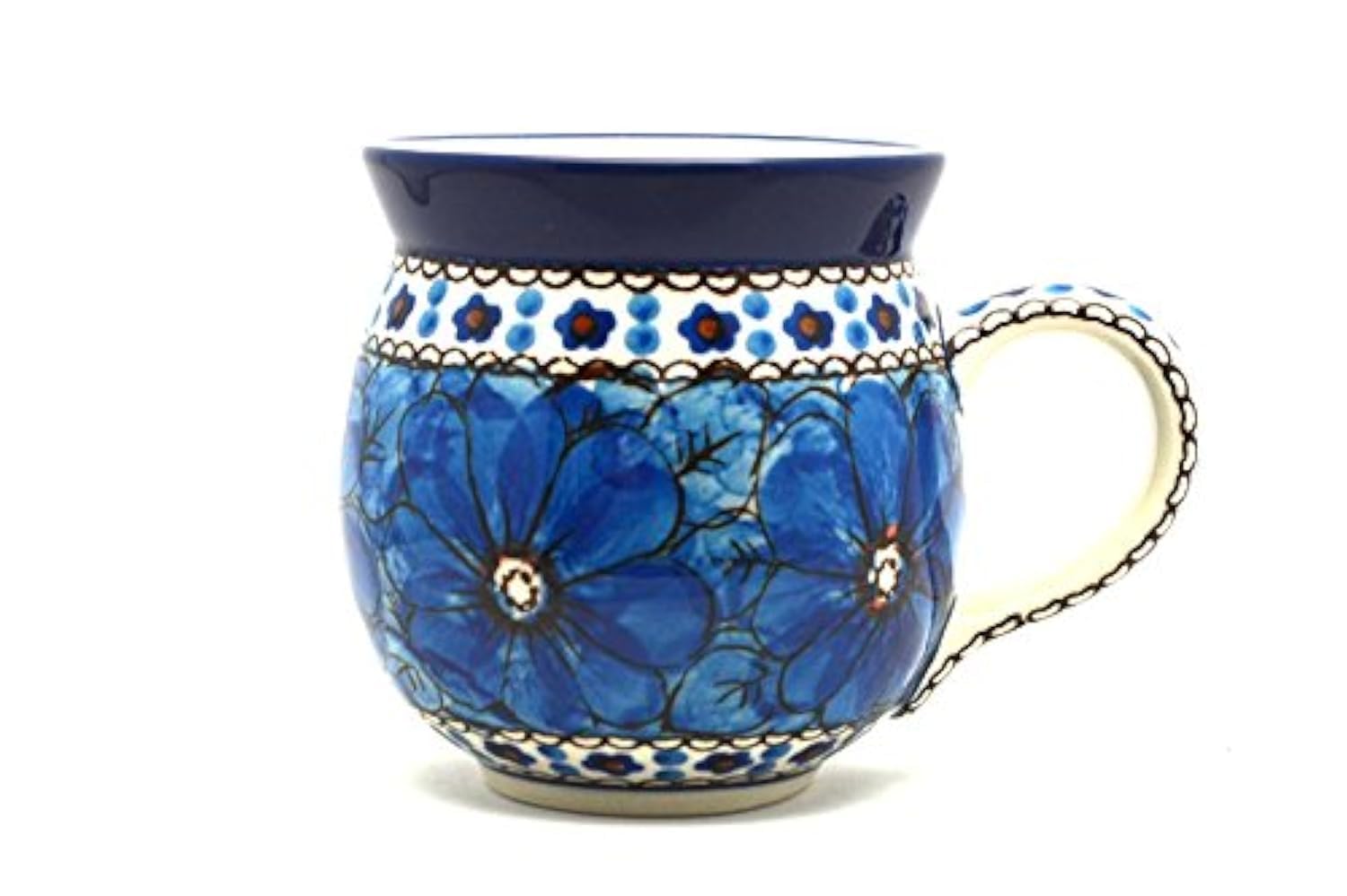 Polish Pottery Mug - 11 oz. Bubble - Unikat Signature U408C