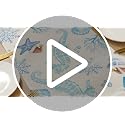 GPGHE 13 x 120 Inch Christmas Table Runner Coastal Seaho rse Starfish Decor