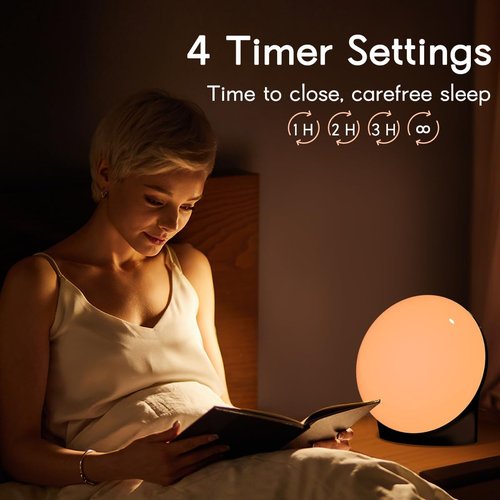 BrownNoise White Noise Machine - 30 Soothing Sounds, 12 Color Night Light, 36 Volume Levels, Memory Function