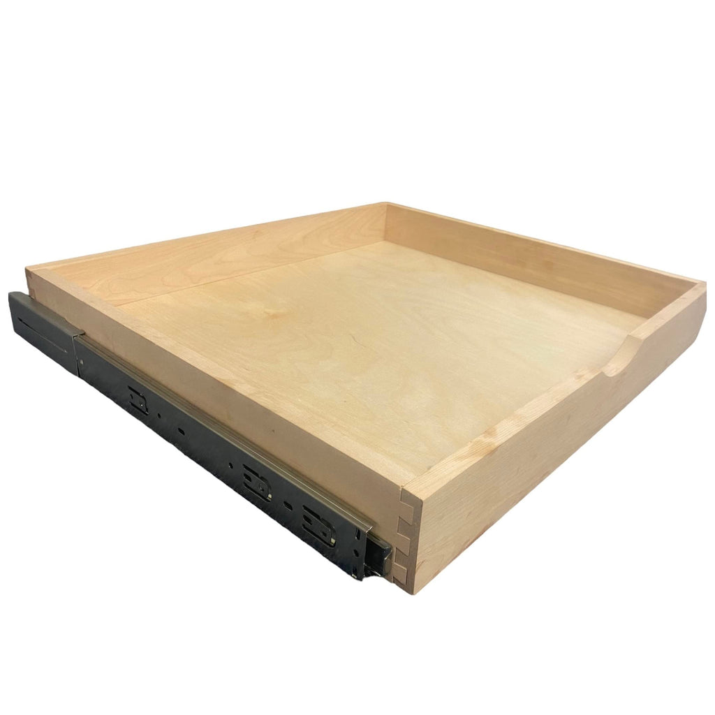 COUVER DIY Non-Assembled Birch Wood, Pull-Out Cabinet Organizers, Under Sink Organizers for Bathroom & Kitchen, Cabinet Slide-Out Organizers and Storage, Soft Closed Rail, 15 inch