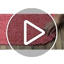 2-Piece Shaggy Bathroom Rug Set, Non-Slip Washable Nylon Bath Mats, Lime