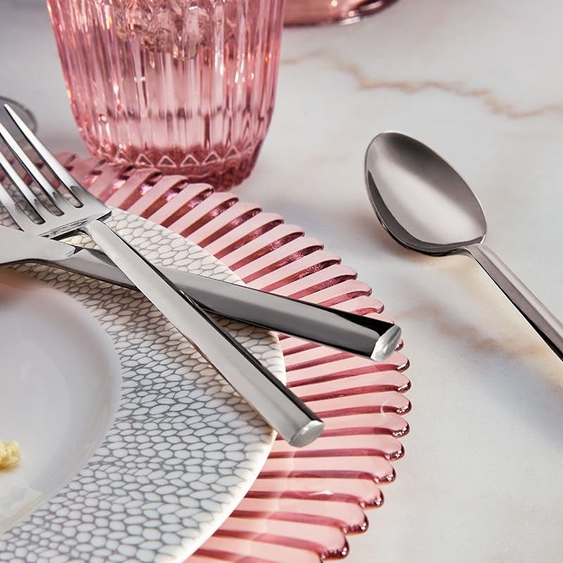 Fortessa Archie Pink 12.8" Charger Plate Set of 4