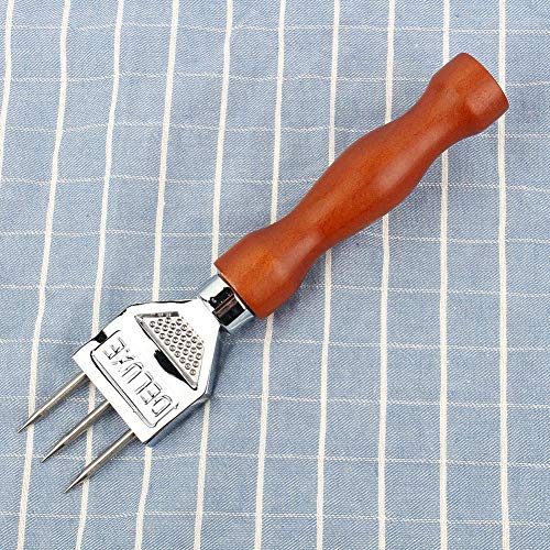 Stainless Steel Ice Chisel with Wooden Handle - 18cm Barware Tool