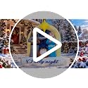 6ft Christmas Inflatable Nativity Scene with Built-In LED Lights - Outdoor/Indoor Decor, Includes Built-In Blower (Mowholm, Yellow Variant)
