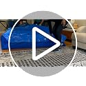 Heavy Duty King Mattress Bag for Moving & Storage - Reusable Tarp Cover