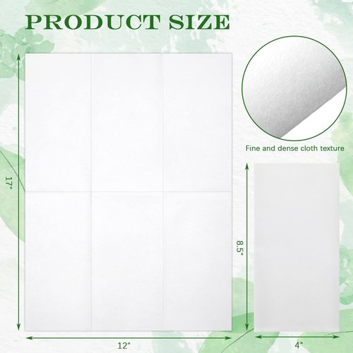 Colarr 600 Paper Hand Towels Bathroom Guest Towels, 12" x 17" Disposable Paper Napkins Guest Decorative Dinner Hand Napkin for Wedding Holiday Cocktail Party (White)
